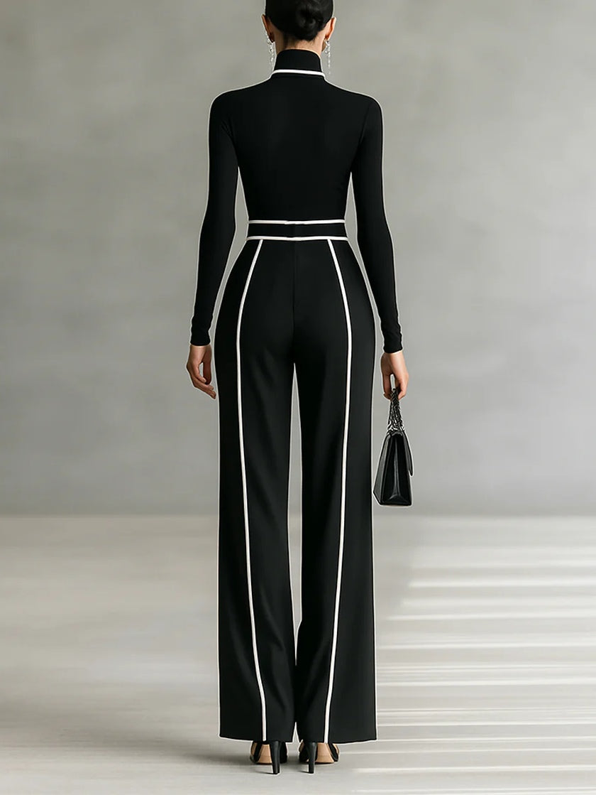 Scáthach | Elegant ensemble with contrast detail
