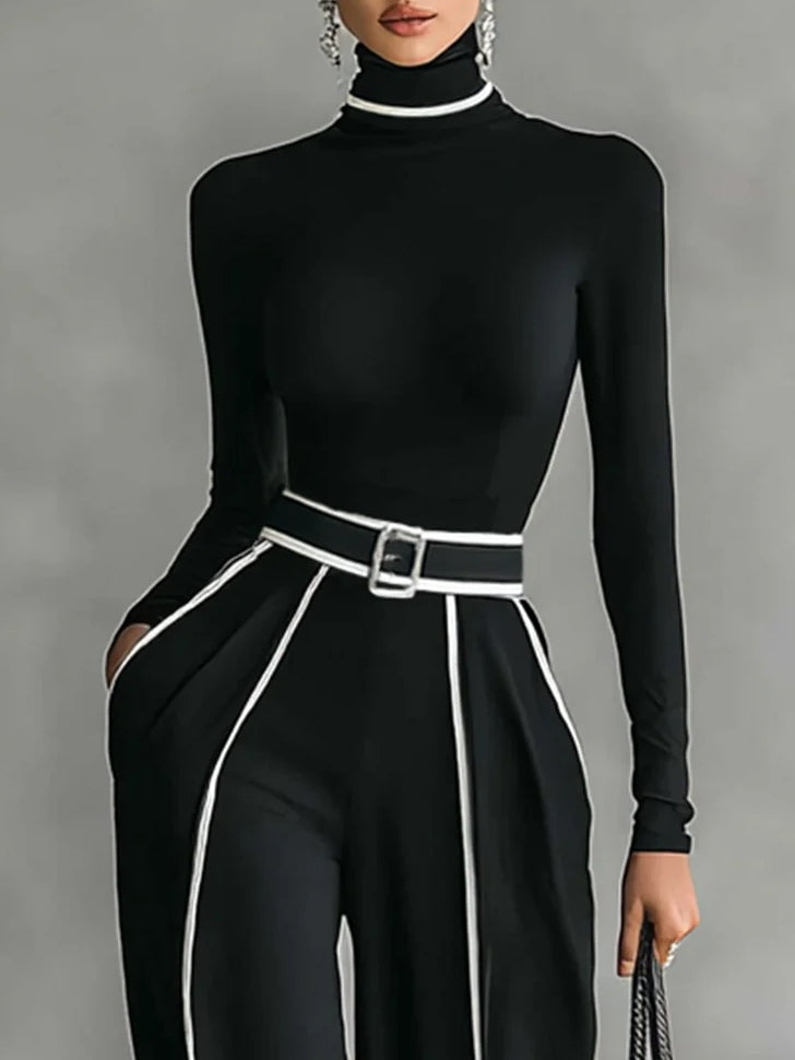 Scáthach | Elegant ensemble with contrast detail