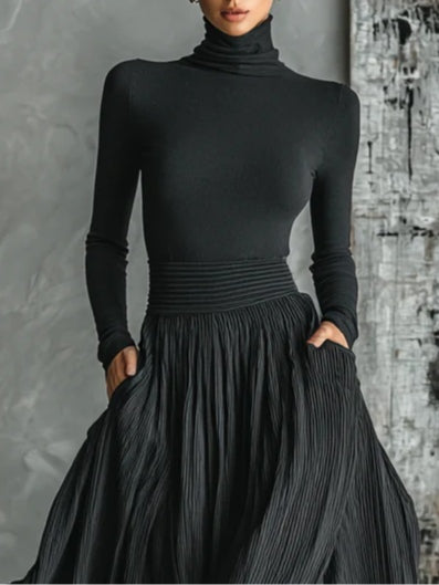 Aoibheann | Elegant ensemble with a pleated skirt