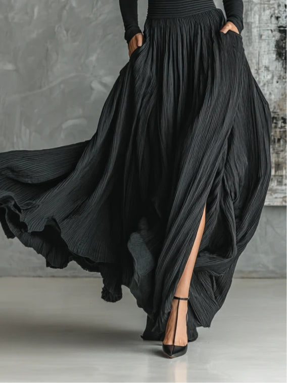 Aoibheann | Elegant ensemble with a pleated skirt