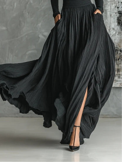 Aoibheann | Elegant ensemble with a pleated skirt