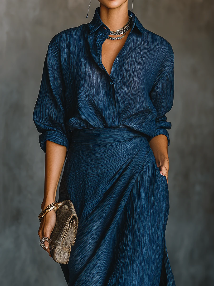 Ríona | Elegant ensemble with a long skirt