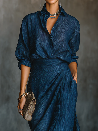 Ríona | Elegant ensemble with a long skirt