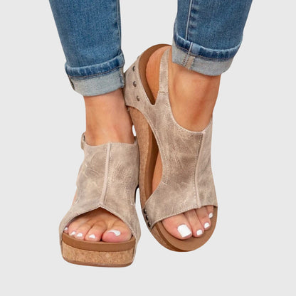 Gormlaith | Orthopedic Comfort Wedge Sandals