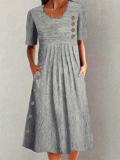 Réiltín | Striped Summer Dress