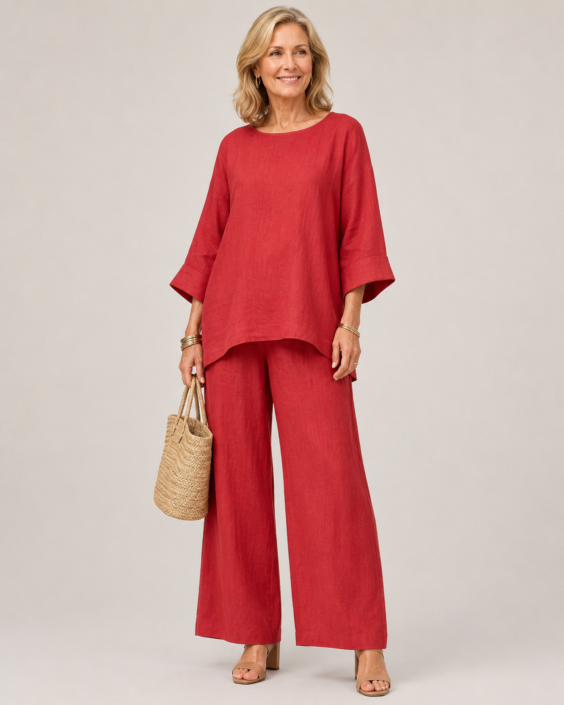 Brenna | Tunic & Wide-Leg Set