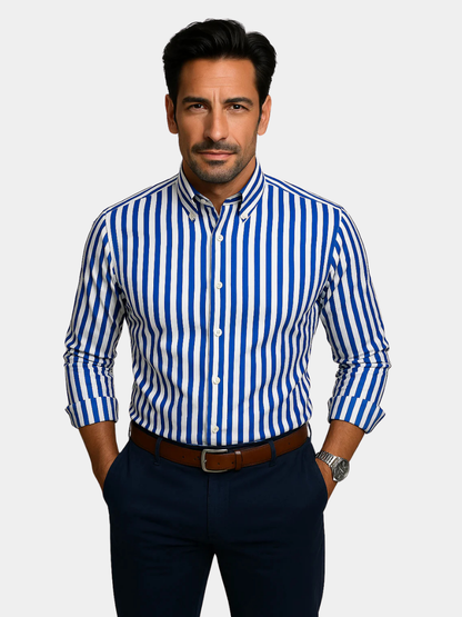 Diarmuid | Classic Striped Shirt