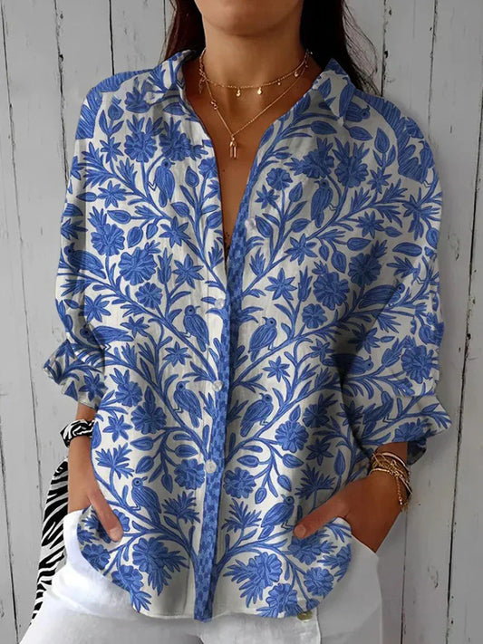 Margaret | Spring Garden Blouse