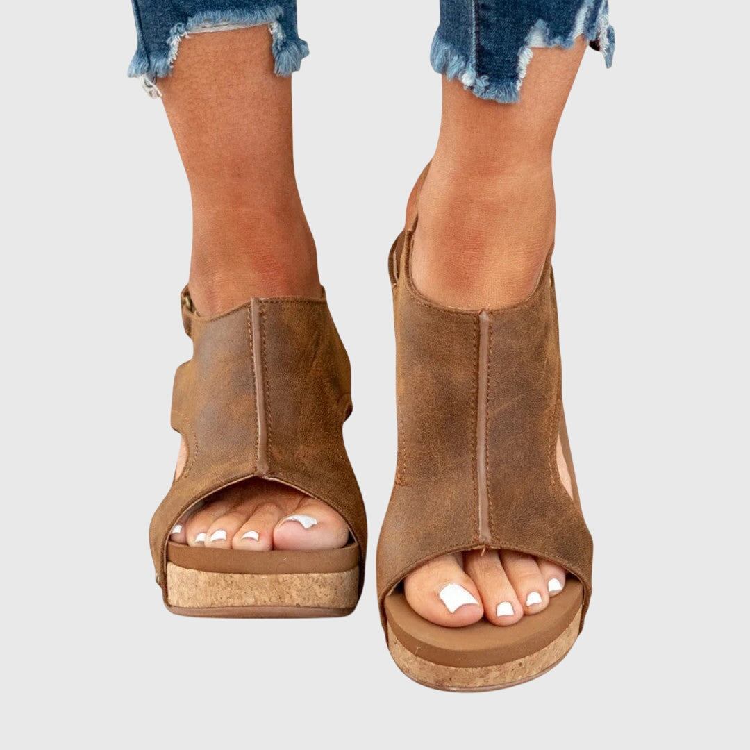 Gormlaith | Orthopedic Comfort Wedge Sandals