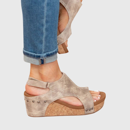 Gormlaith | Orthopedic Comfort Wedge Sandals