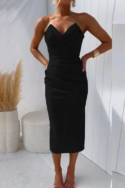 Édaín | Open-Back Midi Dress
