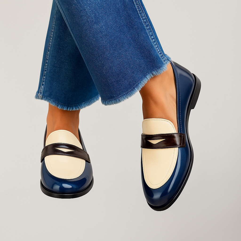 Gráinne | Two-Tone Loafers