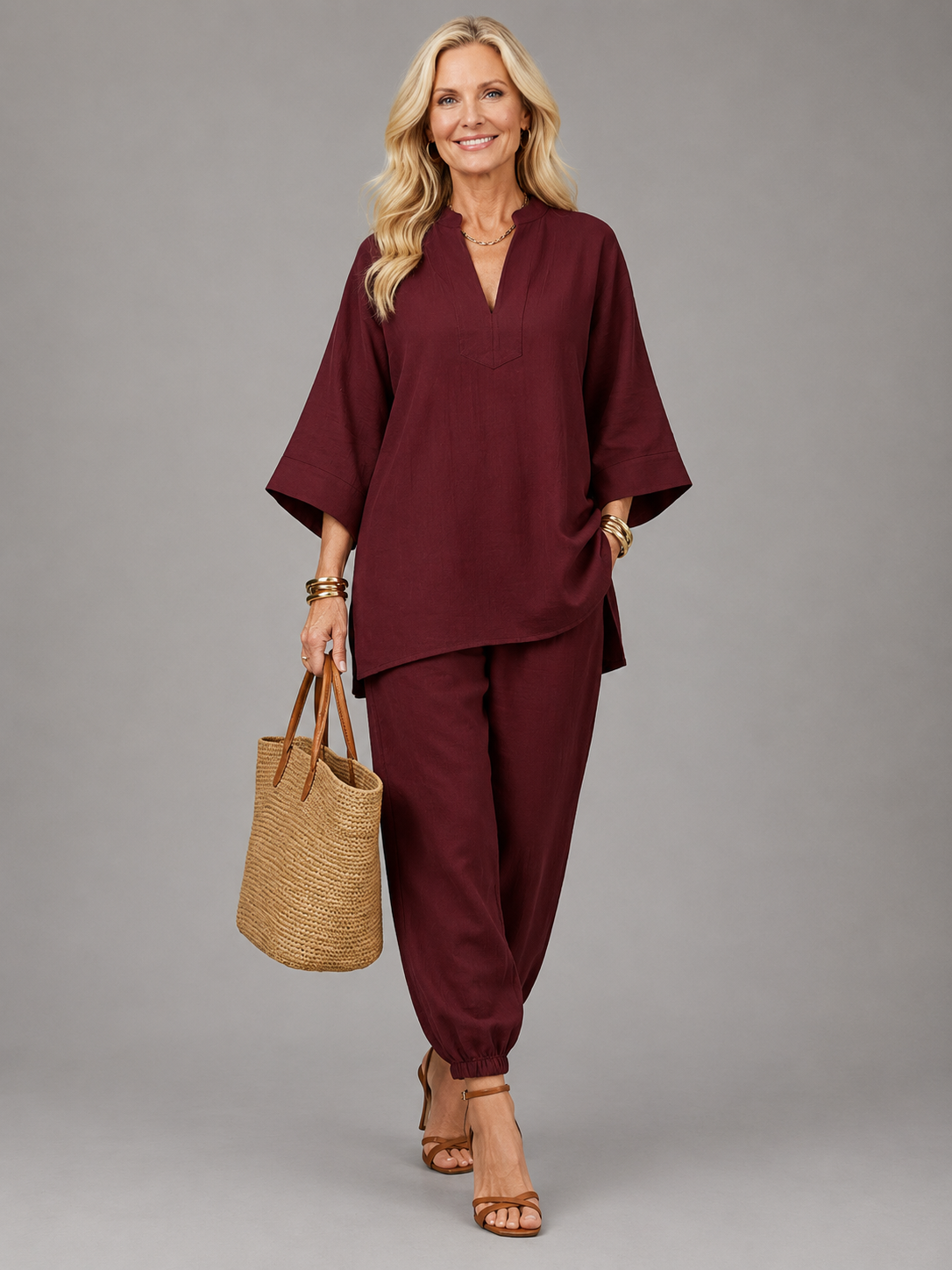 Neasa | Tunic & Trouser Set