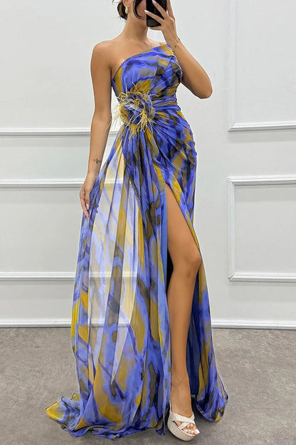 Aoibhe | Vibrant Draped Dress