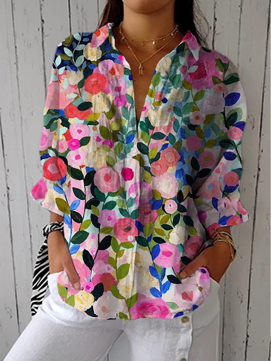 Nuala – Floral Print Blouse