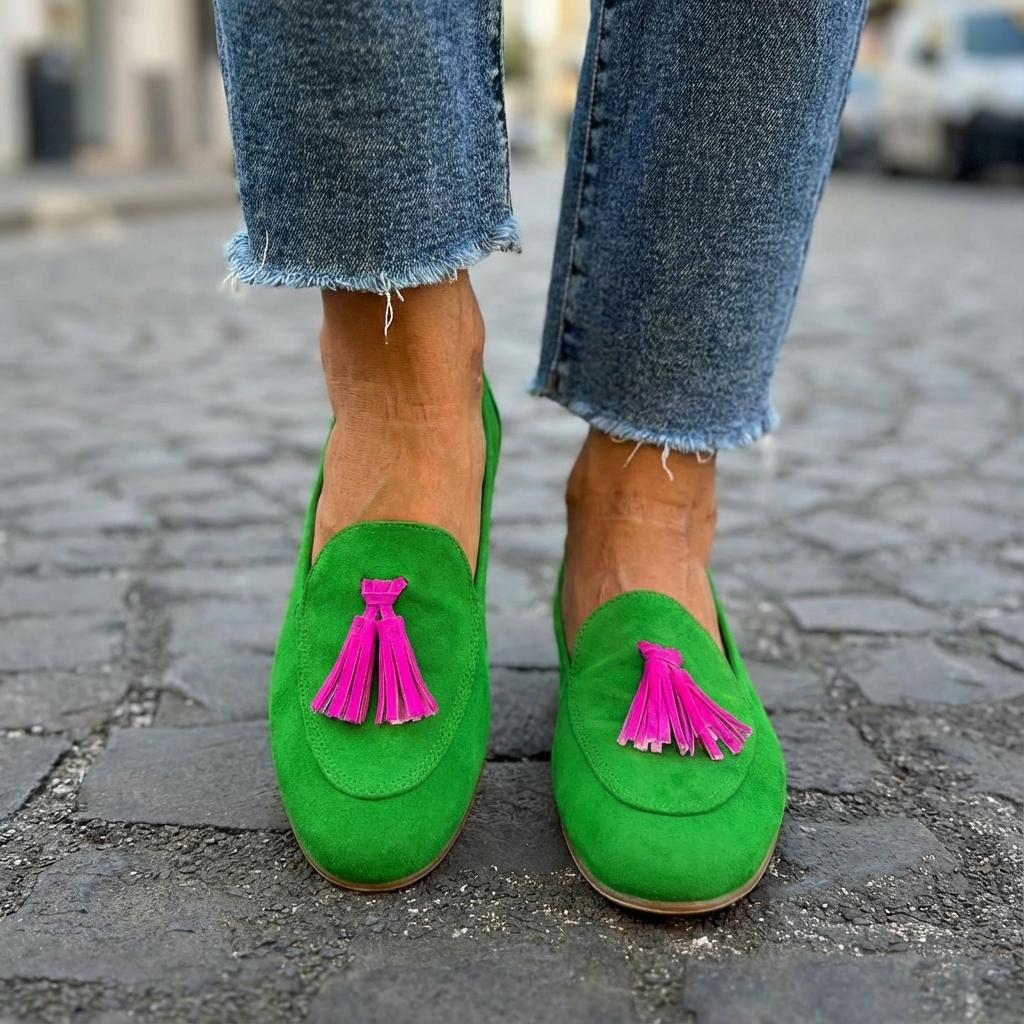 Saoirse Tassel-Embellished Loafers