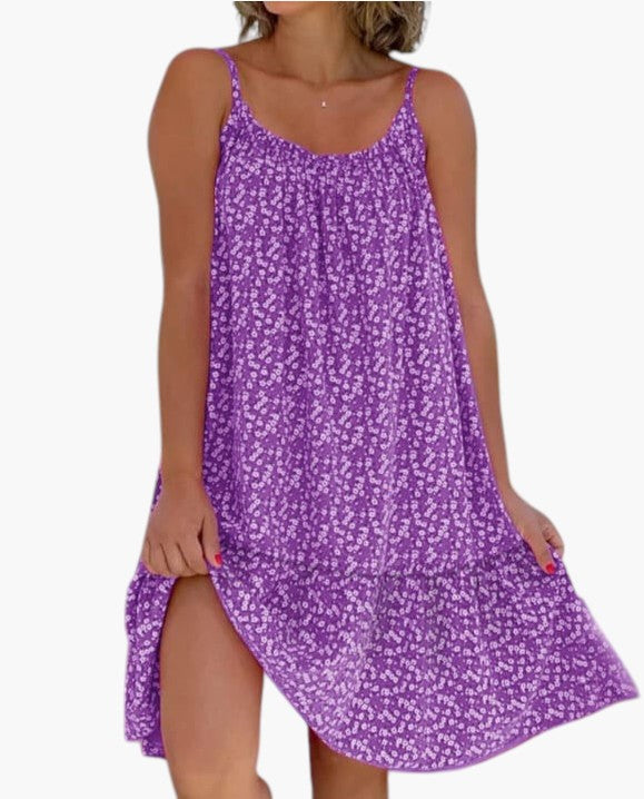 Eimear™ - Light Dress with a Delicate Print for an Easy Summer