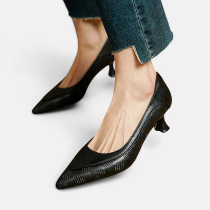 Aige | Refined Leather Heels
