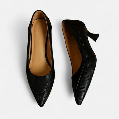 Aige | Refined Leather Heels