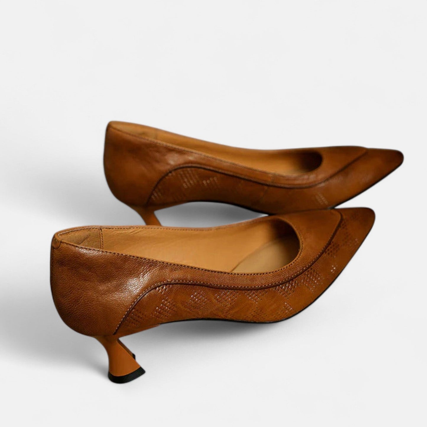 Aige | Refined Leather Heels