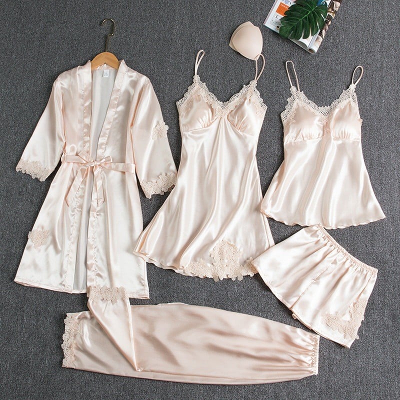 Primrose | Elegant Five Piece Nightwear