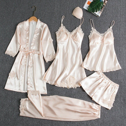 Primrose | Elegant Five Piece Nightwear