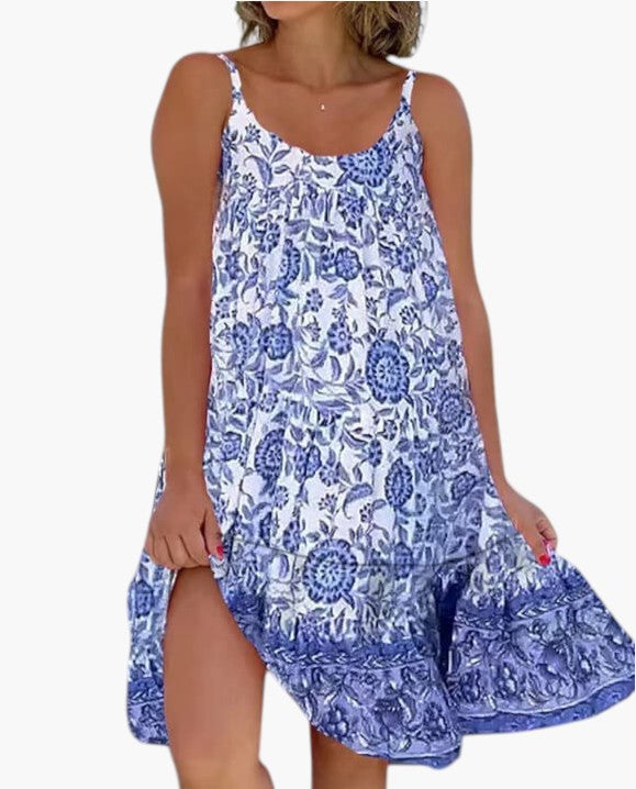 Eimear™ - Light Dress with a Delicate Print for an Easy Summer