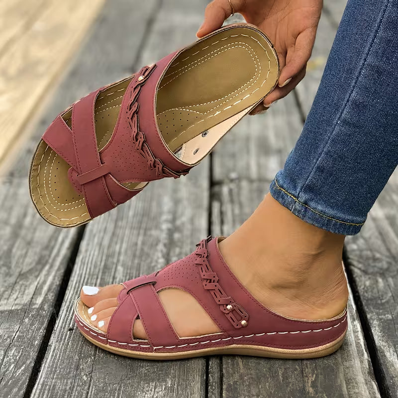 Brónach | Orthopedic Comfort Slide Sandals