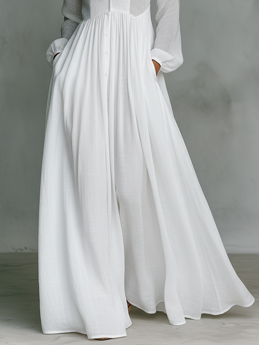 Saoirse™ - Refined Minimalist Maxi Dress