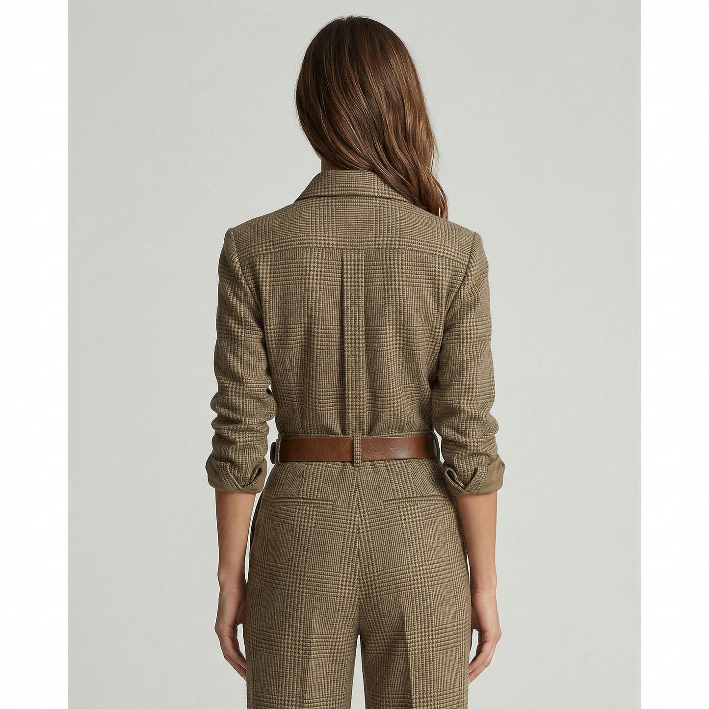 Fionnuala | Checked Jumpsuit
