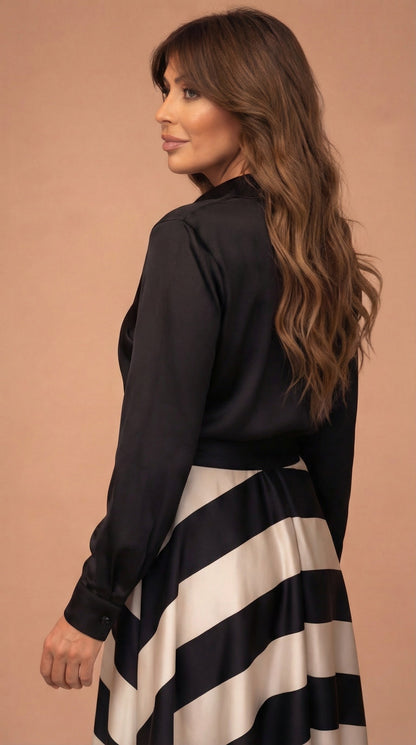Órla | Striped Maxi Dress