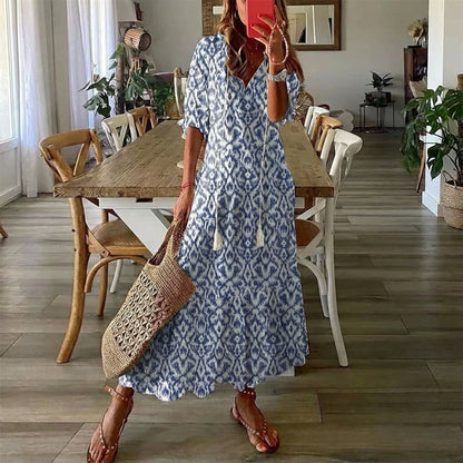 Meadhbh | Boho Tummy-Coverage Dress
