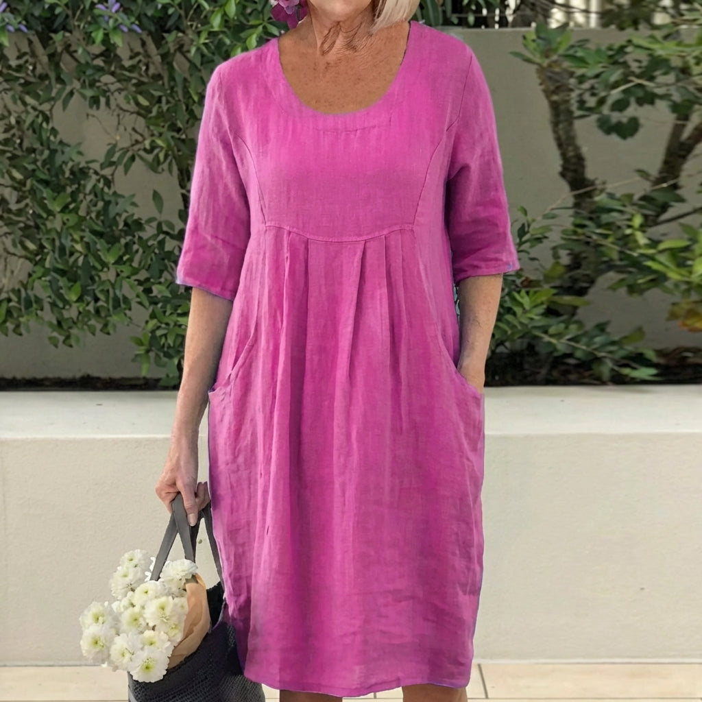 Nóinín | Elegant Dress with Pockets