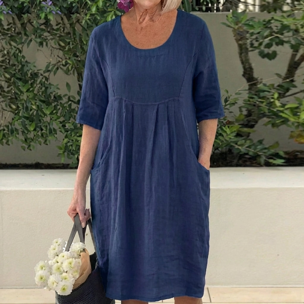 Nóinín | Elegant Dress with Pockets