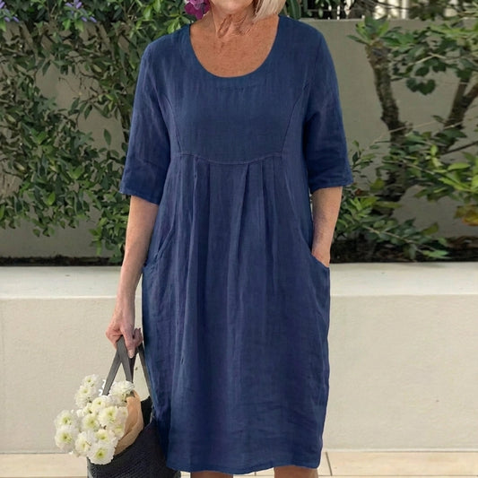 Nóinín | Elegant Dress with Pockets