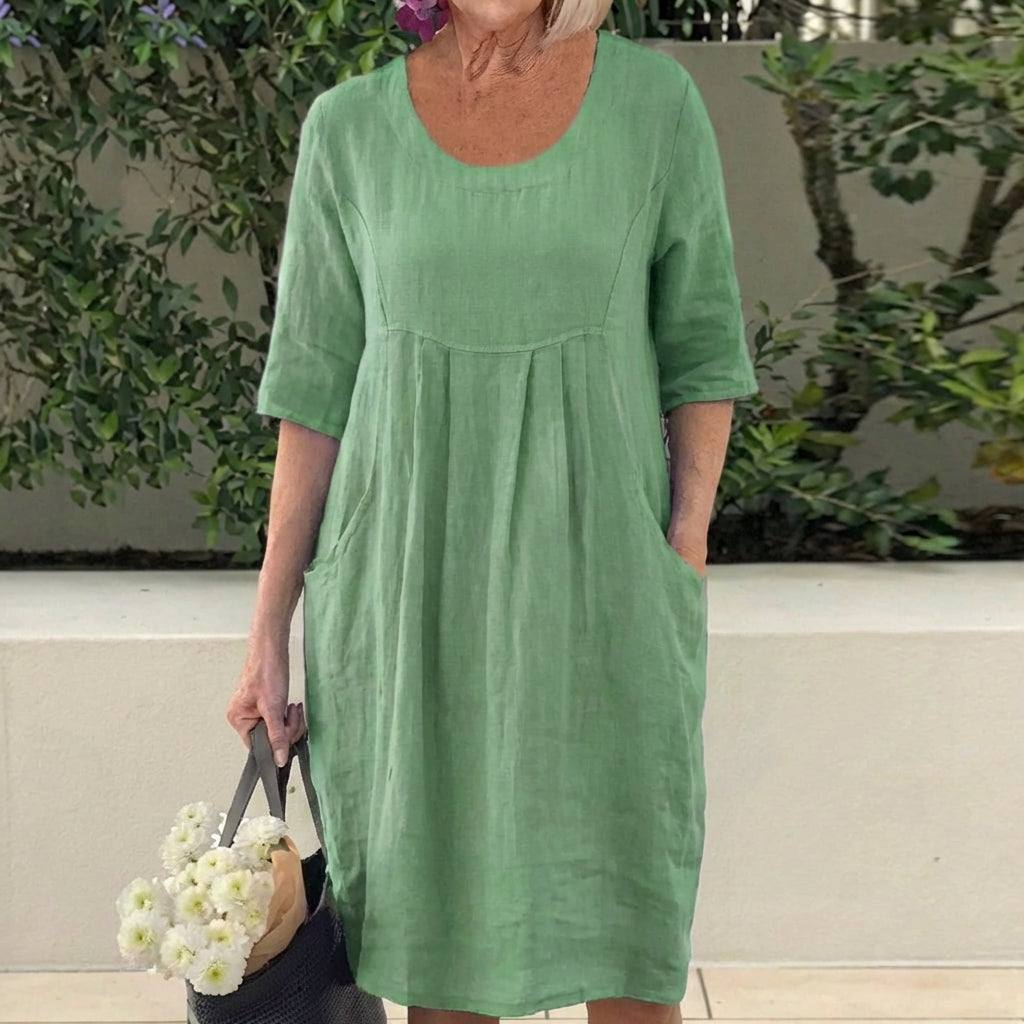 Nóinín | Elegant Dress with Pockets