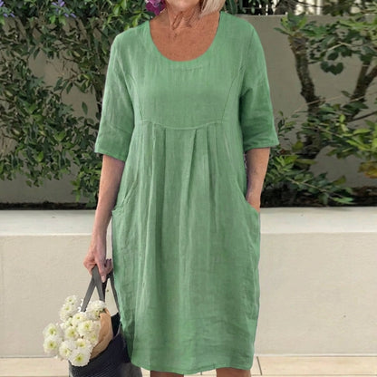 Nóinín | Elegant Dress with Pockets