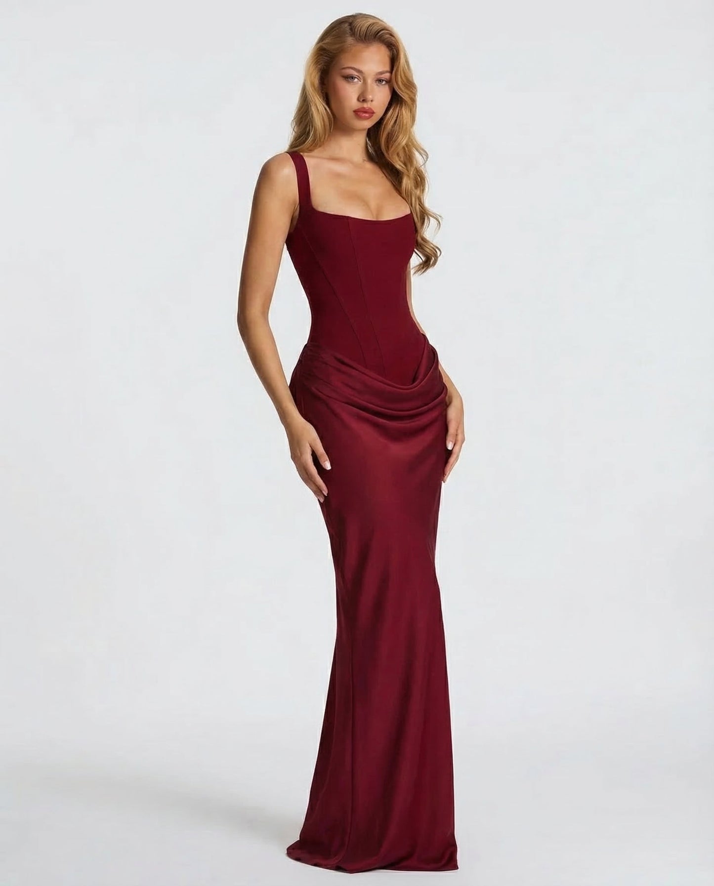 Assa | Hourglass Maxi Dress