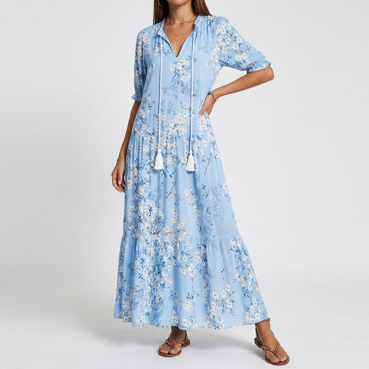 Meadhbh | Boho Tummy-Coverage Dress