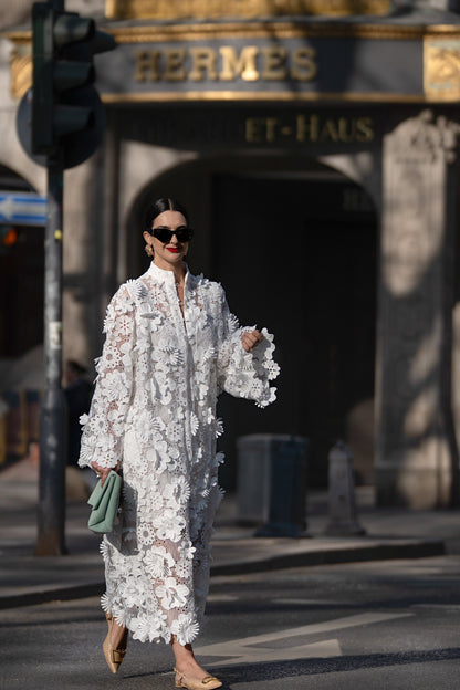Sín | White Lace Dress