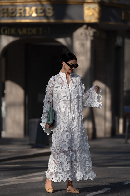 Sín | White Lace Dress