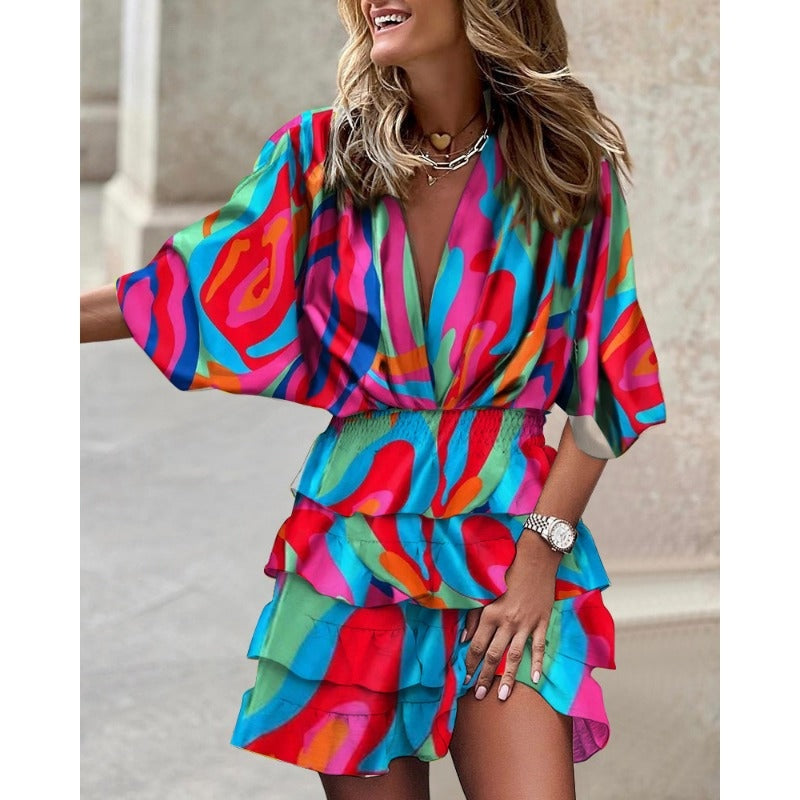 Berba | Floral Midi Dress