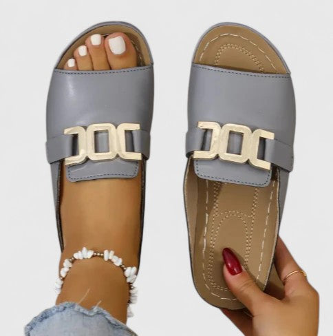 Gráinne | Luxe Buckle Sandals