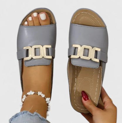 Gráinne | Luxe Buckle Sandals