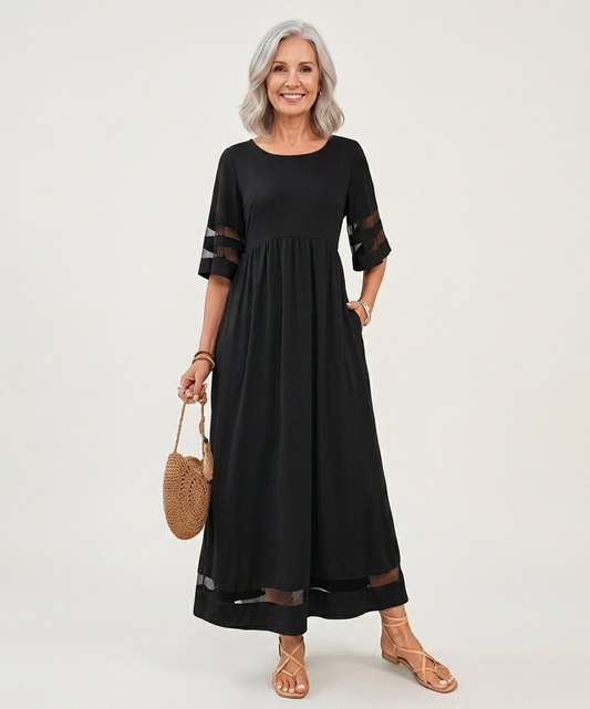 Riona | Tummy-Smoothing Midi Dress