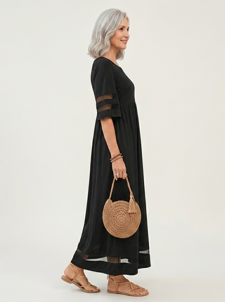 Riona | Tummy-Smoothing Midi Dress