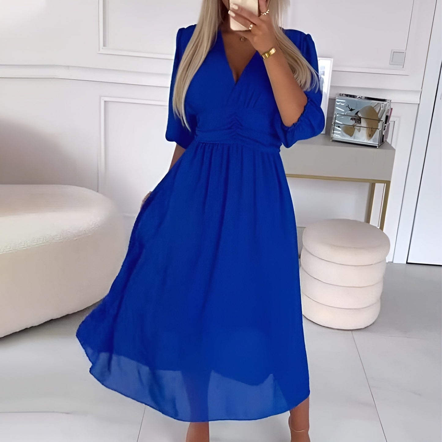 Samhaoir | Elegant Wrap Dress