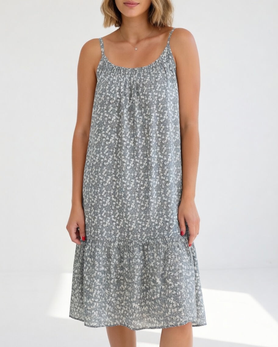 Eimear™ - Light Dress with a Delicate Print for an Easy Summer