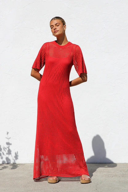 Cadhla | Crochet Maxi Dress
