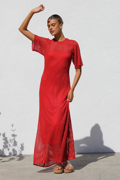 Cadhla | Crochet Maxi Dress
